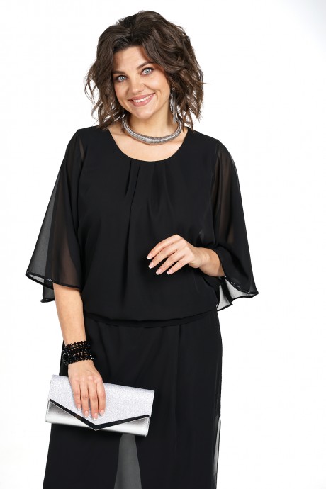 Костюм/комплект ALANI COLLECTION 2473 двойка черный размер 48-56 #5