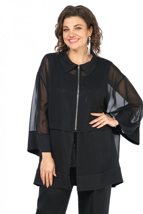 Костюм/комплект ALANI COLLECTION 2467 тройка черный размер 52-56 #3