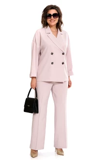 Брючный костюм ALANI COLLECTION 2437 двойка пудра