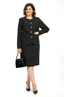 Юбочный костюм ALANI COLLECTION 2583 двойка черный