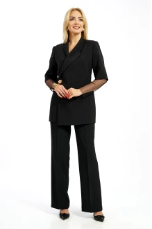 Брючный костюм ALANI COLLECTION 2578 тройка черный