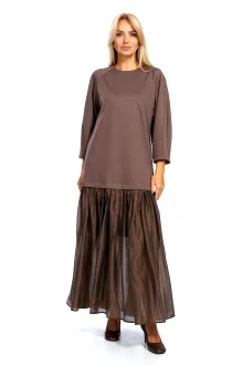 Платье ALANI COLLECTION 2662 капучино