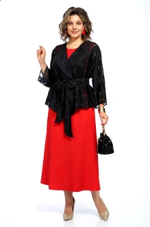 Костюм ALANI COLLECTION 2630 двойка черный, красный