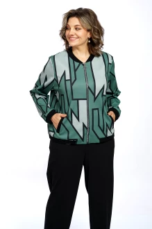 Бомбер ALANI COLLECTION 2679 зеленый