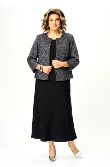 Костюм ALANI COLLECTION 2693 двойка графит, черный