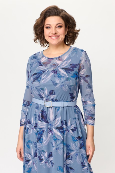 Платье Bonna Image 888 голубой размер 48-56 #4