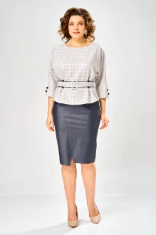 Юбочный костюм Bonna Image 602 /9 молочный