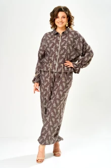 Брючный костюм Bonna Image 1060 /1 коричневый