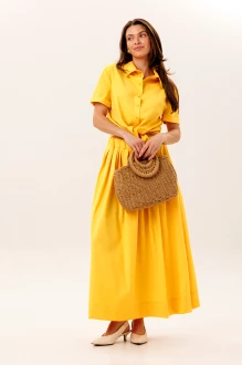 Юбочный костюм DILIA 752 .2 желтый двойка