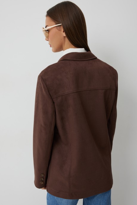 Жакет (пиджак) KALORIS 2235 шоколад размер 44-54 #10