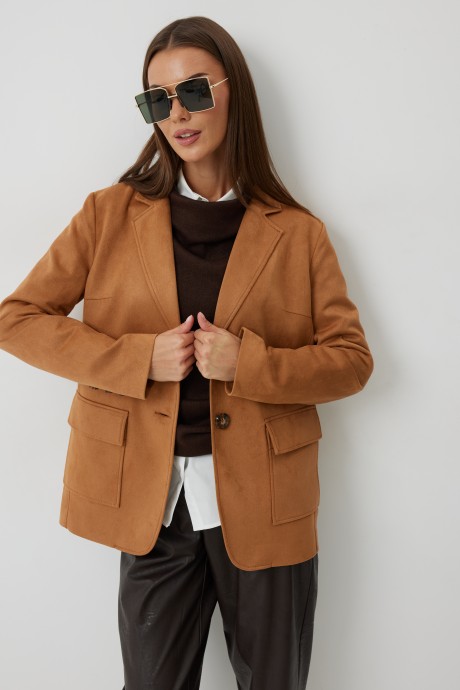 Жакет (пиджак) KALORIS 2235 /1 терракот размер 44-54 #7