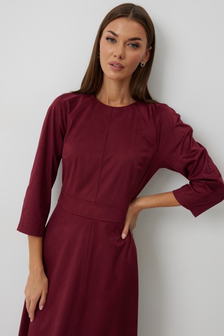 Платье KALORIS 2245 бордовый размер 44-54 #7