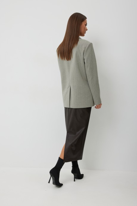 Жакет (пиджак) KALORIS 2247 светлый хаки размер 44-56 #9