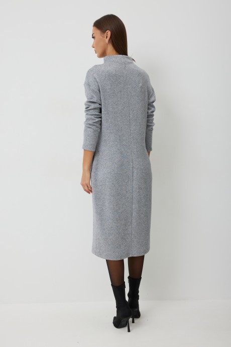 Платье KALORIS 2248 -1 серый размер 44-54 #7