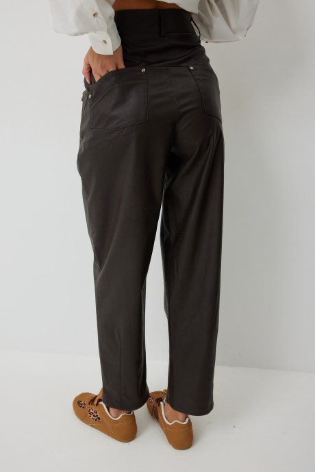 Брюки KALORIS 2249 горький шоколад размер 44-54 #7