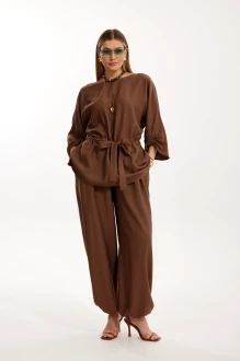 Брючный костюм KALORIS 2304 /2 шоколадный