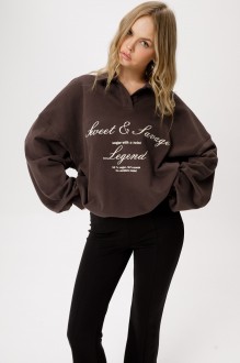 Свитшот PiRS 6400 коричневый