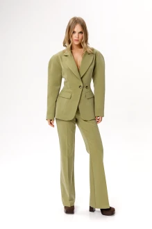 Брюки PiRS 6343 оливковый