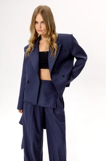 Жакет (пиджак) PiRS 6377 джинсовый