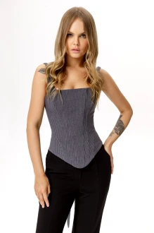 Топ PiRS 6518 серый