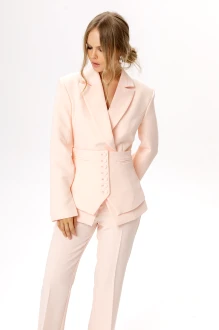 Жакет (пиджак) PiRS 6540 двойка персиковый