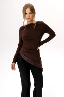 Джемпер (кофта) PiRS 6571 шоколад