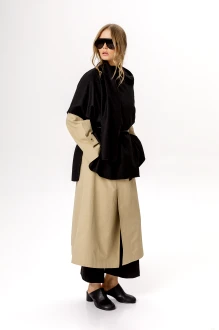 Пальто PiRS 6596 черный