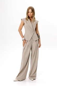 Брюки PiRS 6544 бежевый