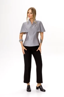 Брючный костюм PiRS 6582 двойка серый, черный