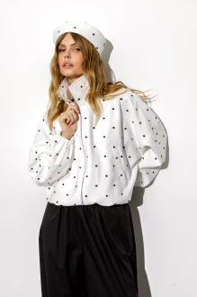 Бомбер PiRS 6781 белый