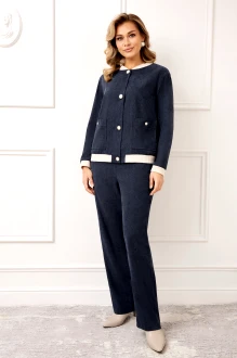 Брючный костюм AGATTI 5992 двойка синий