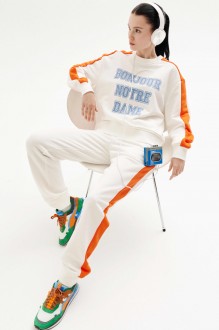 Спортивный костюм Lokka 1325 белый, оранжевый #1