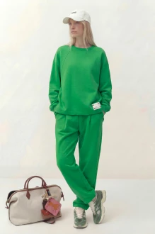 Спортивный костюм Lokka 1870 двойка зеленый