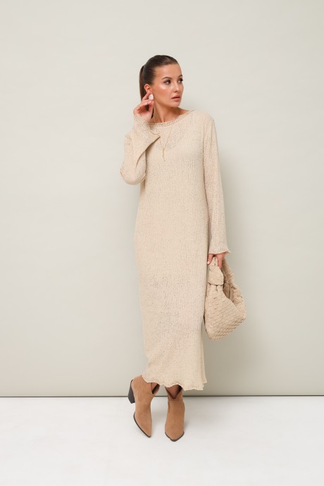Платье PUR PUR 11-350 /1 бежевый размер 42-50 #1