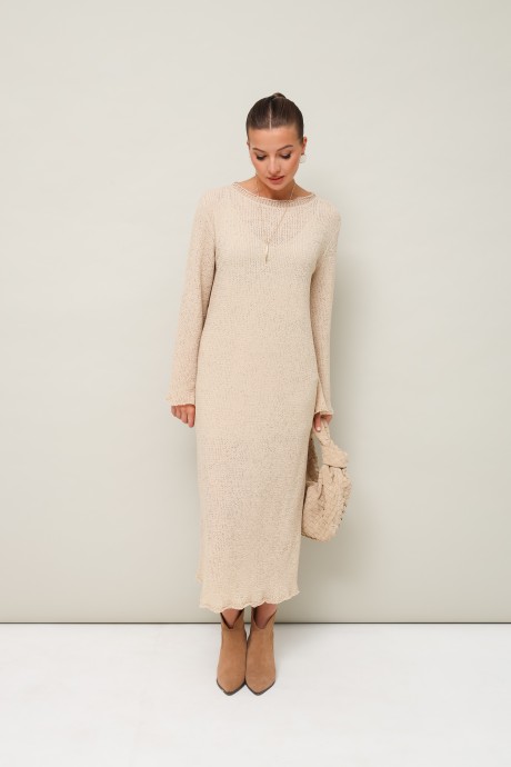 Платье PUR PUR 11-350 /1 бежевый размер 42-50 #3