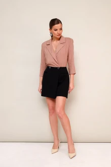 Комбинезон PUR PUR 11-333 /1 бежевый, черный