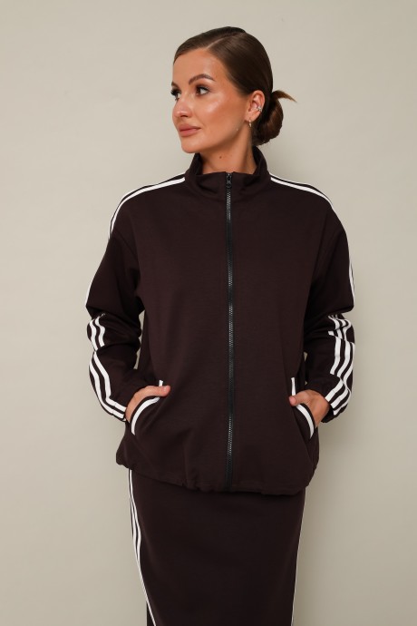 Костюм PUR PUR 11-349 /2 темный шоколад размер 42-50 #4
