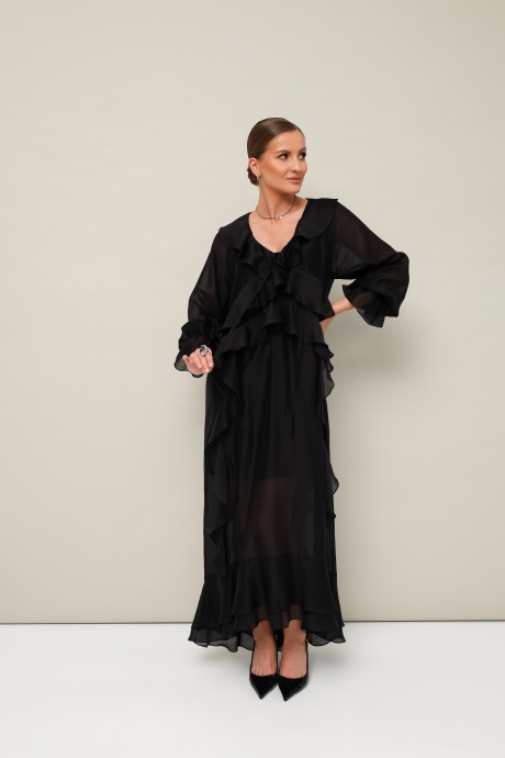 Платье PUR PUR 11-400 /2 черный размер 42-46 #1