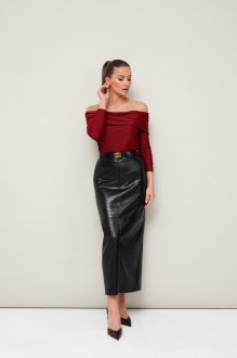 Блузка PUR PUR 11-340 /1 бордовый #1