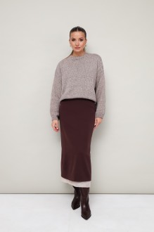 Юбка PUR PUR 11-423 /1 горький шоколад