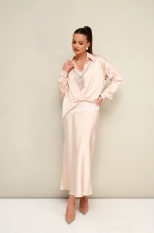 Блузка PUR PUR 11-443 /1 бежевый