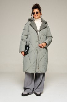 Пальто Beautiful&Free 8024 шалфей #1