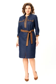 Платье Rishelie 1021 синий