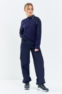 Спортивный костюм Euromoda 651 двойка синий #1