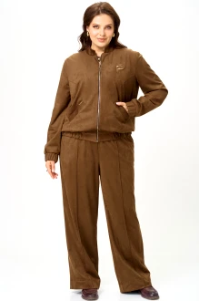 Брючный костюм SOVA 11312 коричневый