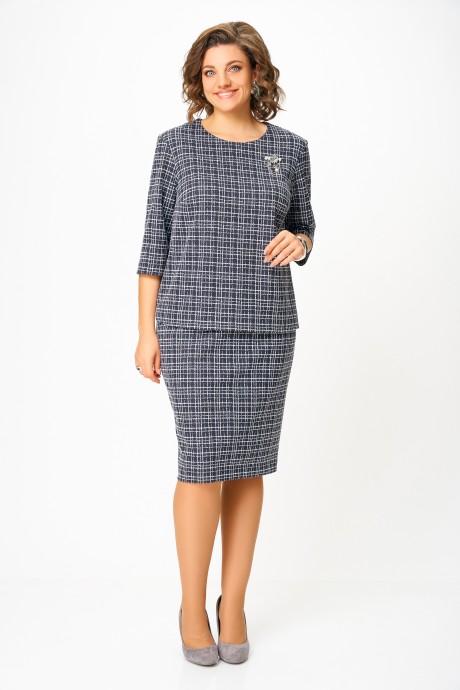 Костюм/комплект Swallow 877 Графит, клетка размер 50-60 #5