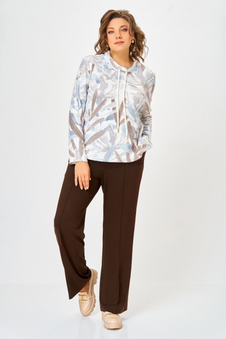 Худи Swallow 883 .1 Молочный, принт размер 50-60 #7