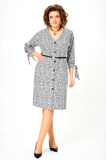 Платье Swallow 902 .1 светло-серый