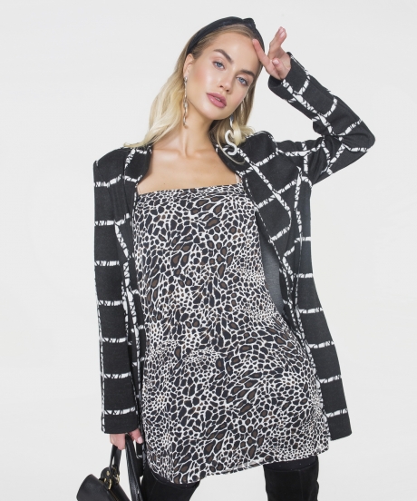 ELLETTO LIFE 5084 кардиган+туника #1