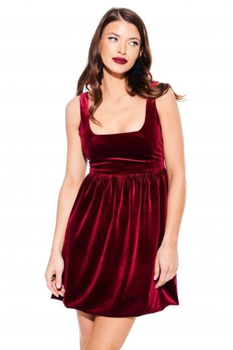 Вечернее платье ELLETTO LIFE 1112 вишня размер 42-46 #3